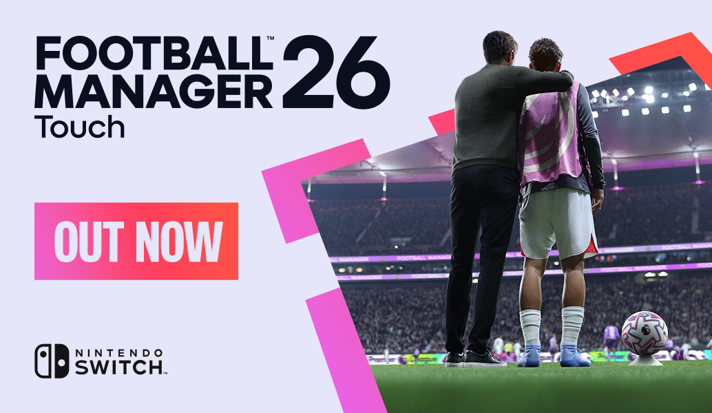 Football Manager 26 Touch Now Available On Nintendo Switch Football Blog Header 1 